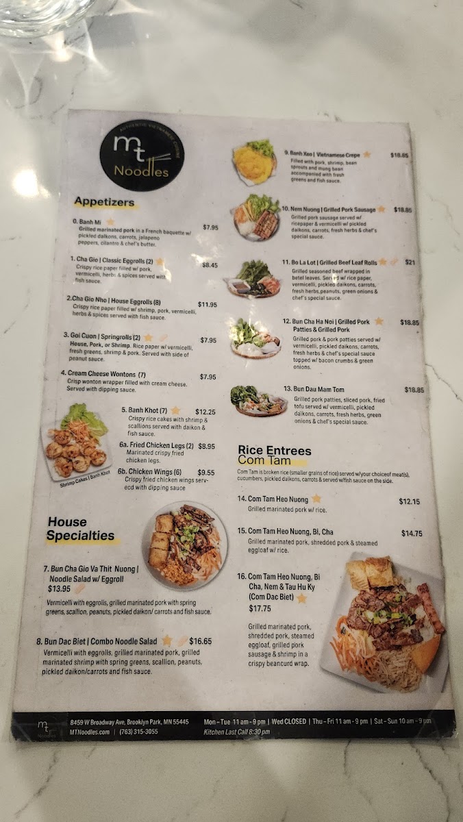 MT Noodles Vietnamese Restaurant - 2