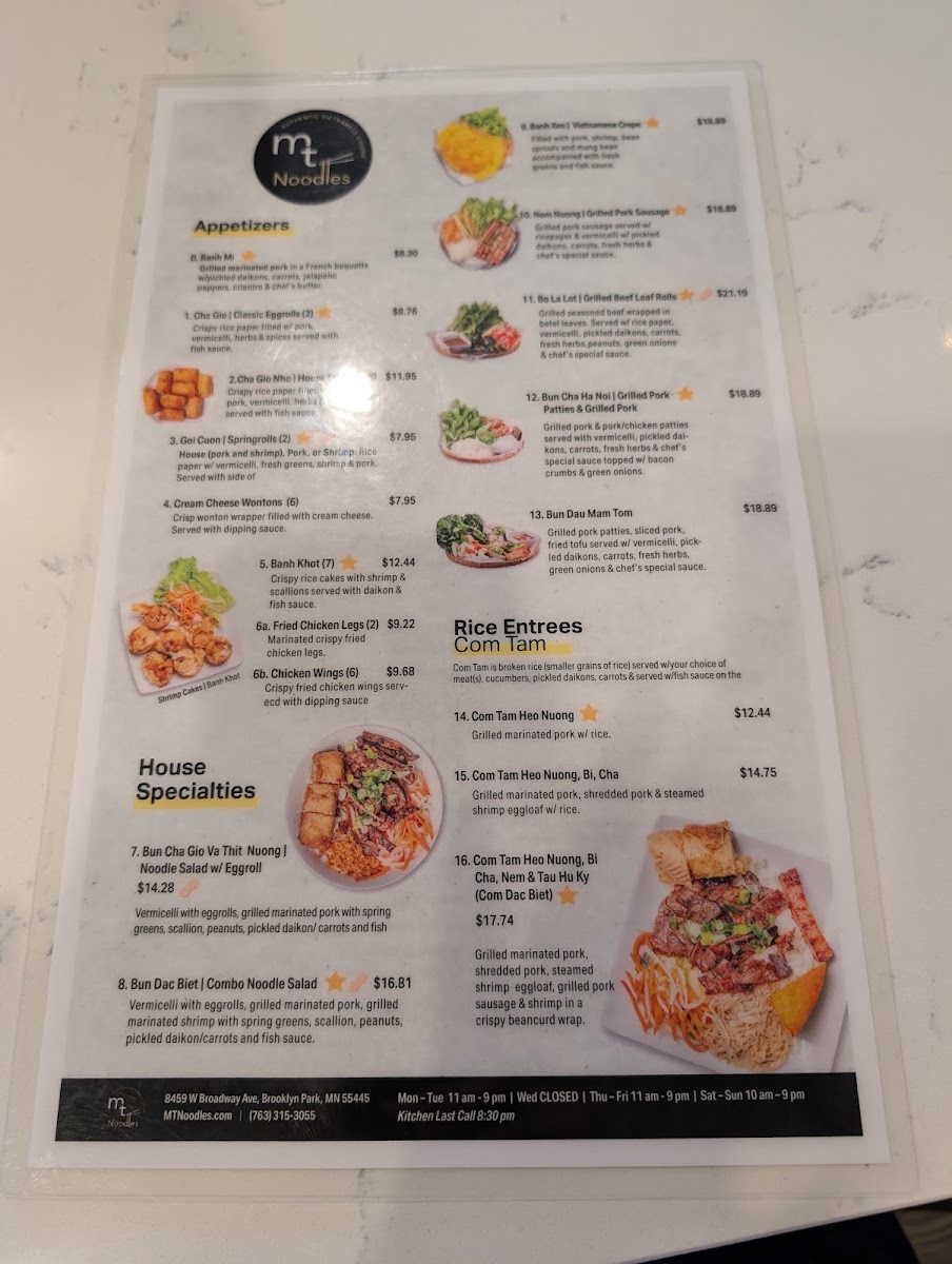 MT Noodles Vietnamese Restaurant - 9