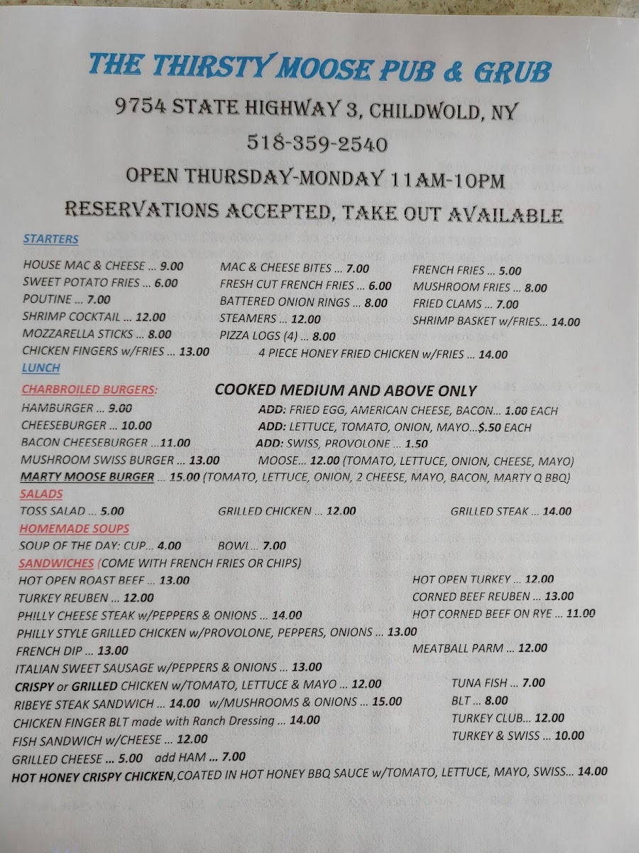 Thirsty Moose Pub & Grub - 1