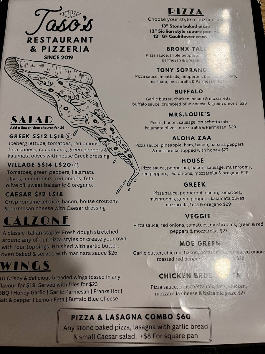 Taso's Restaurant and Pizzeria - 10