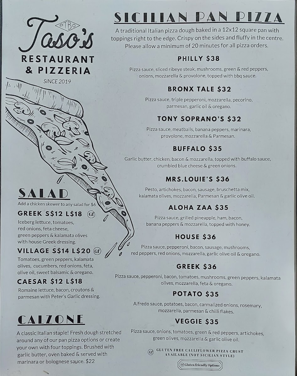 Taso's Restaurant and Pizzeria - 5