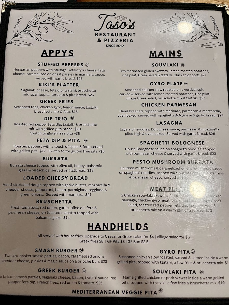 Taso's Restaurant and Pizzeria - 6