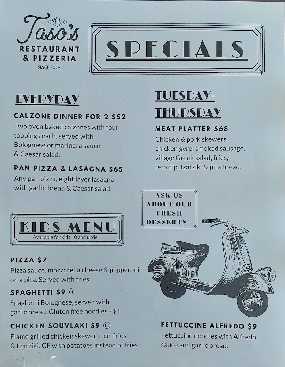 Taso's Restaurant and Pizzeria - 9