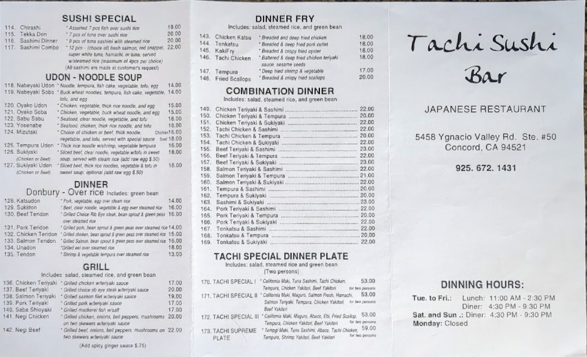 Tachi Sushi Bar - 8