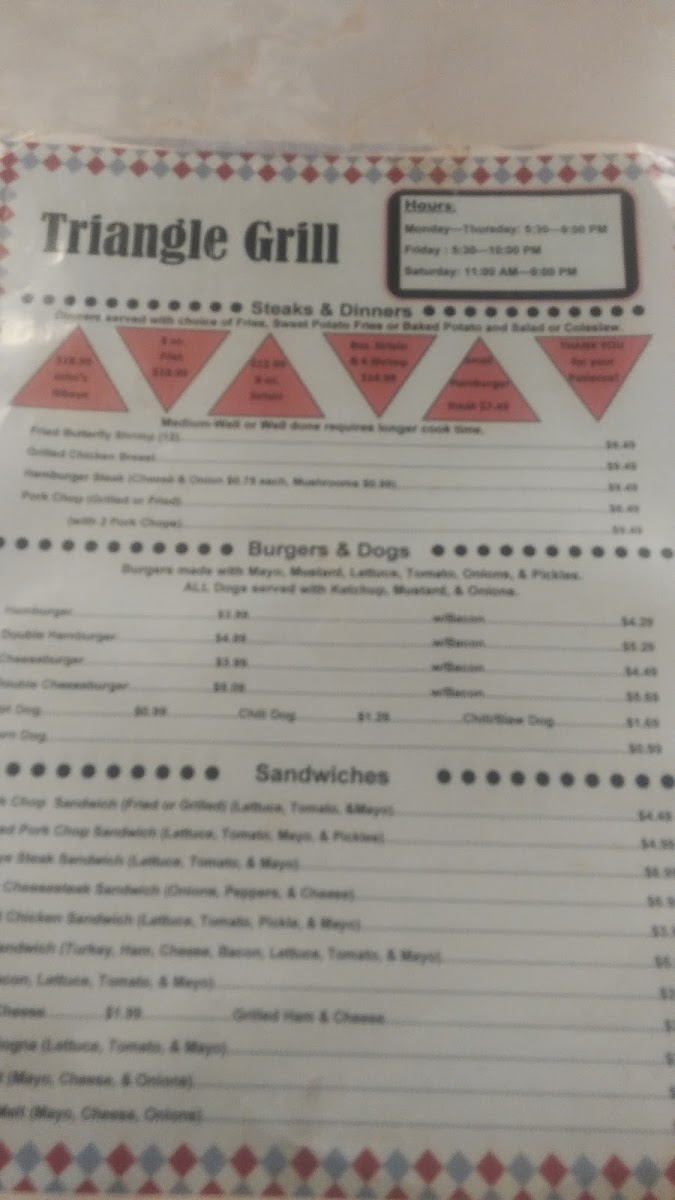 Triangle Restaurant of Johnston, SC - 7