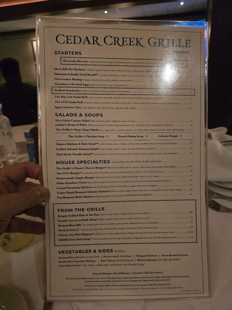 Cedar Creek Grille - 1