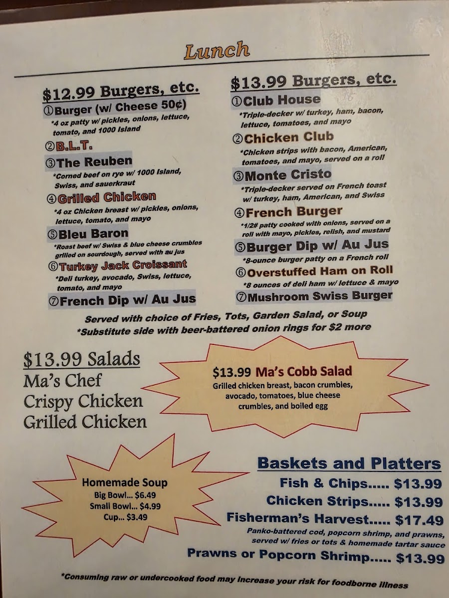 Ma's Place Restaurant - 1