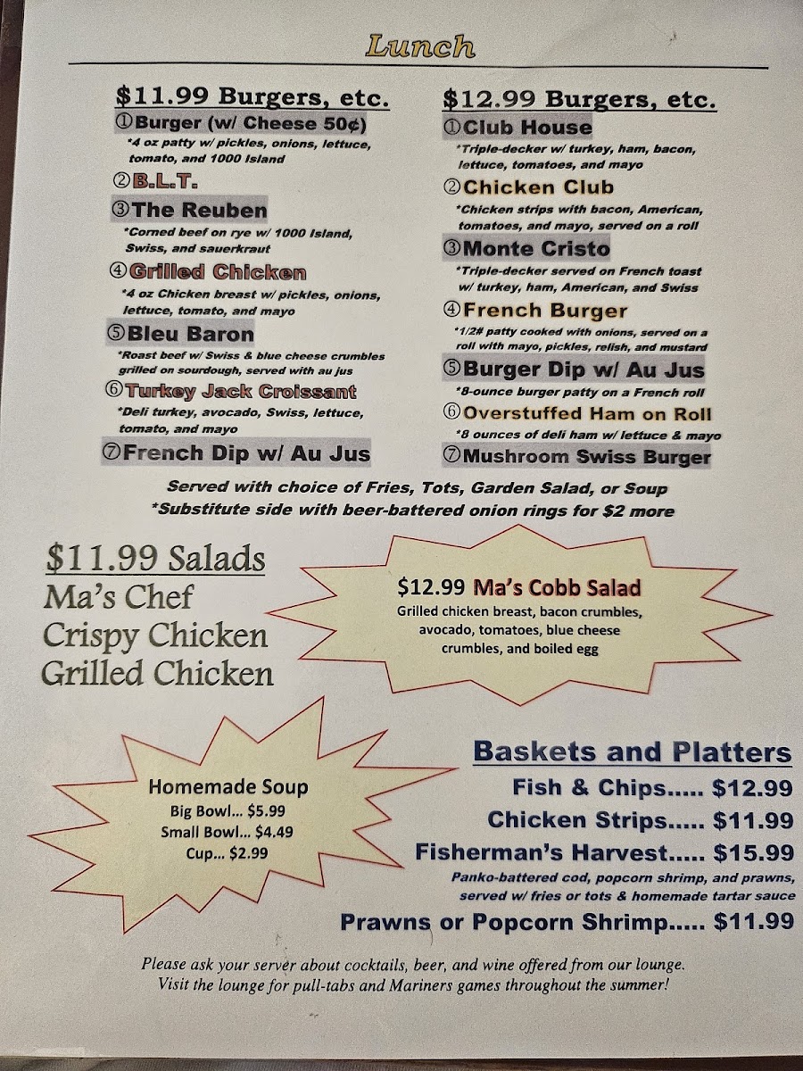 Ma's Place Restaurant - 7