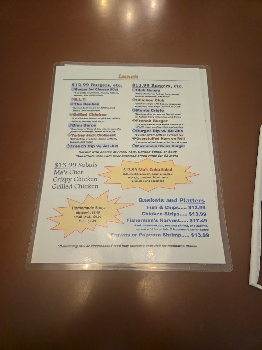 Ma's Place Restaurant - 8