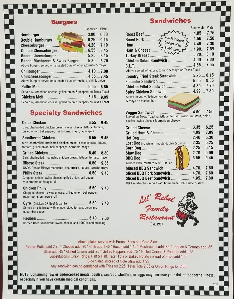 Lil Rebel Family Restaurant - 8