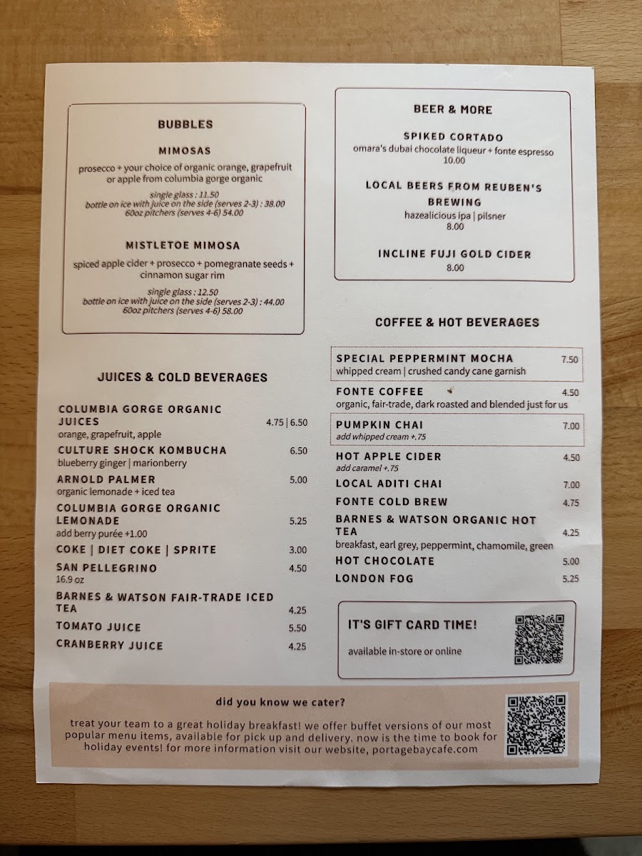 Portage Bay Cafe - 1