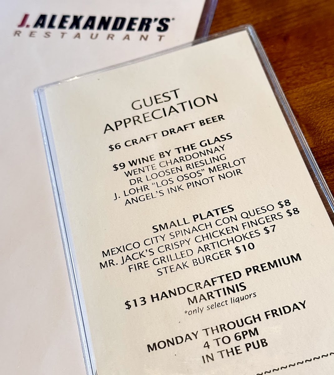 J. Alexander's Restaurant - 9