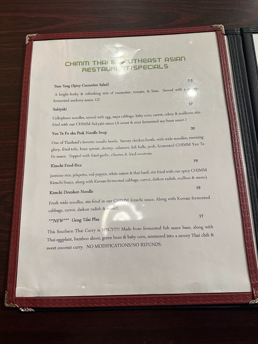 Chimm - Thai & Southeast Asian Restaurant - 2