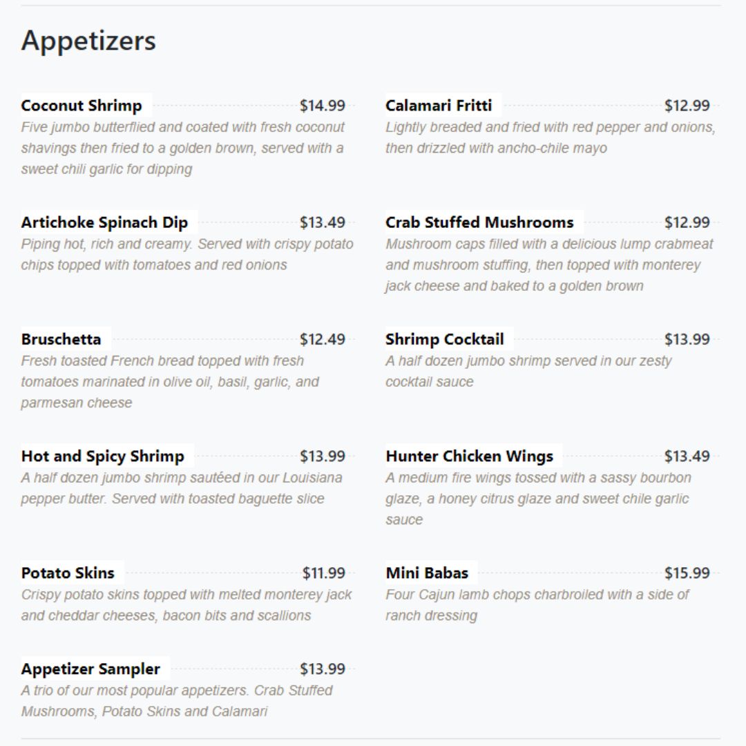 Hungry Hunter Steakhouse - 7