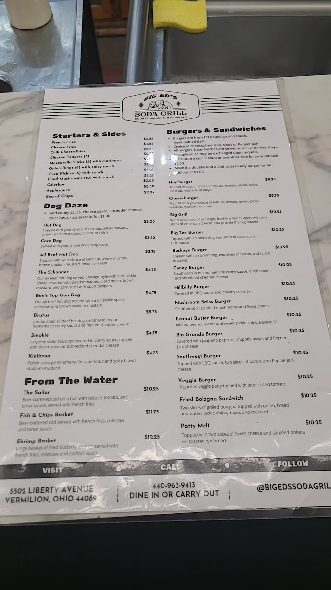 Big Ed's Soda Grill in Vermilion, OH - 3