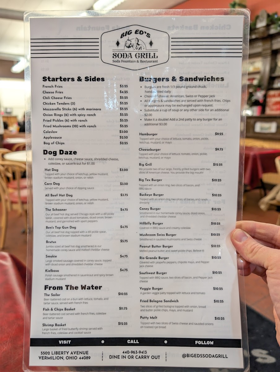 Big Ed's Soda Grill in Vermilion, OH - 4
