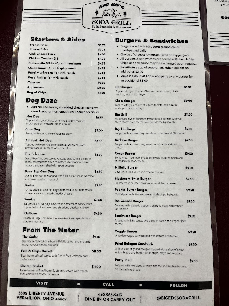 Big Ed's Soda Grill in Vermilion, OH - 7