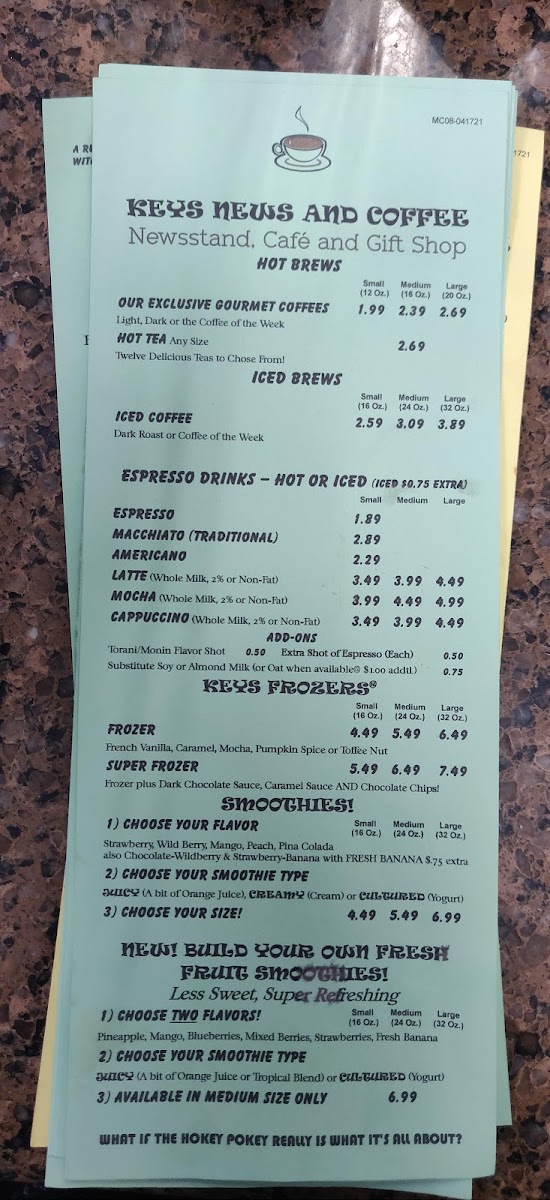 Mr. Beans Books & Beans (formerly Keys News and Coffee) - 10