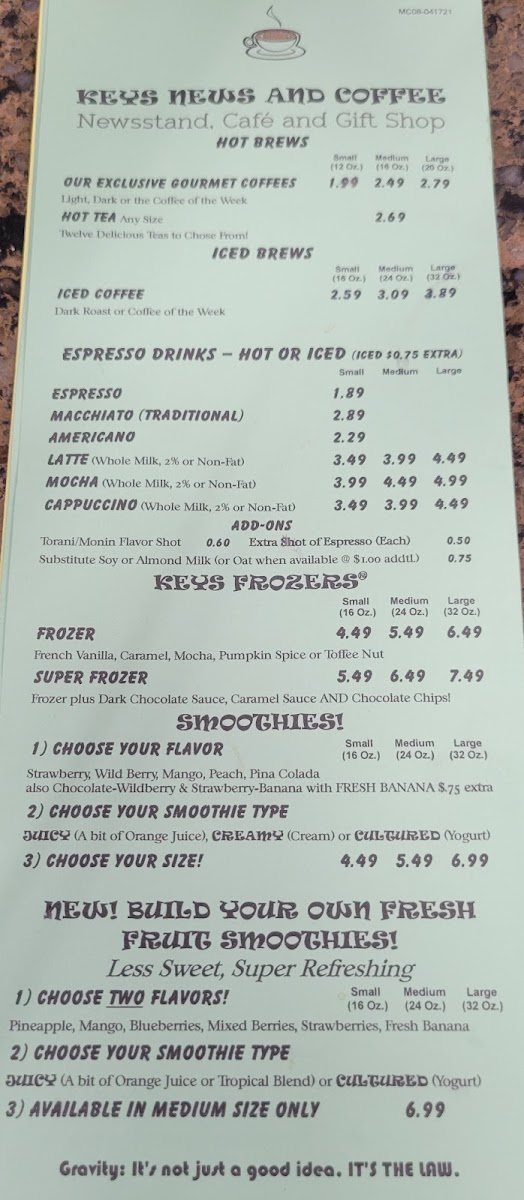 Mr. Beans Books & Beans (formerly Keys News and Coffee) - 7