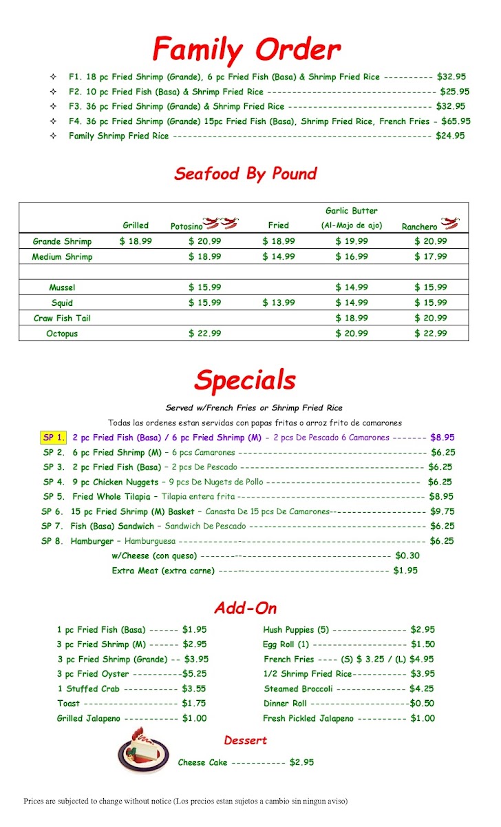 Mannie's Seafood - 1
