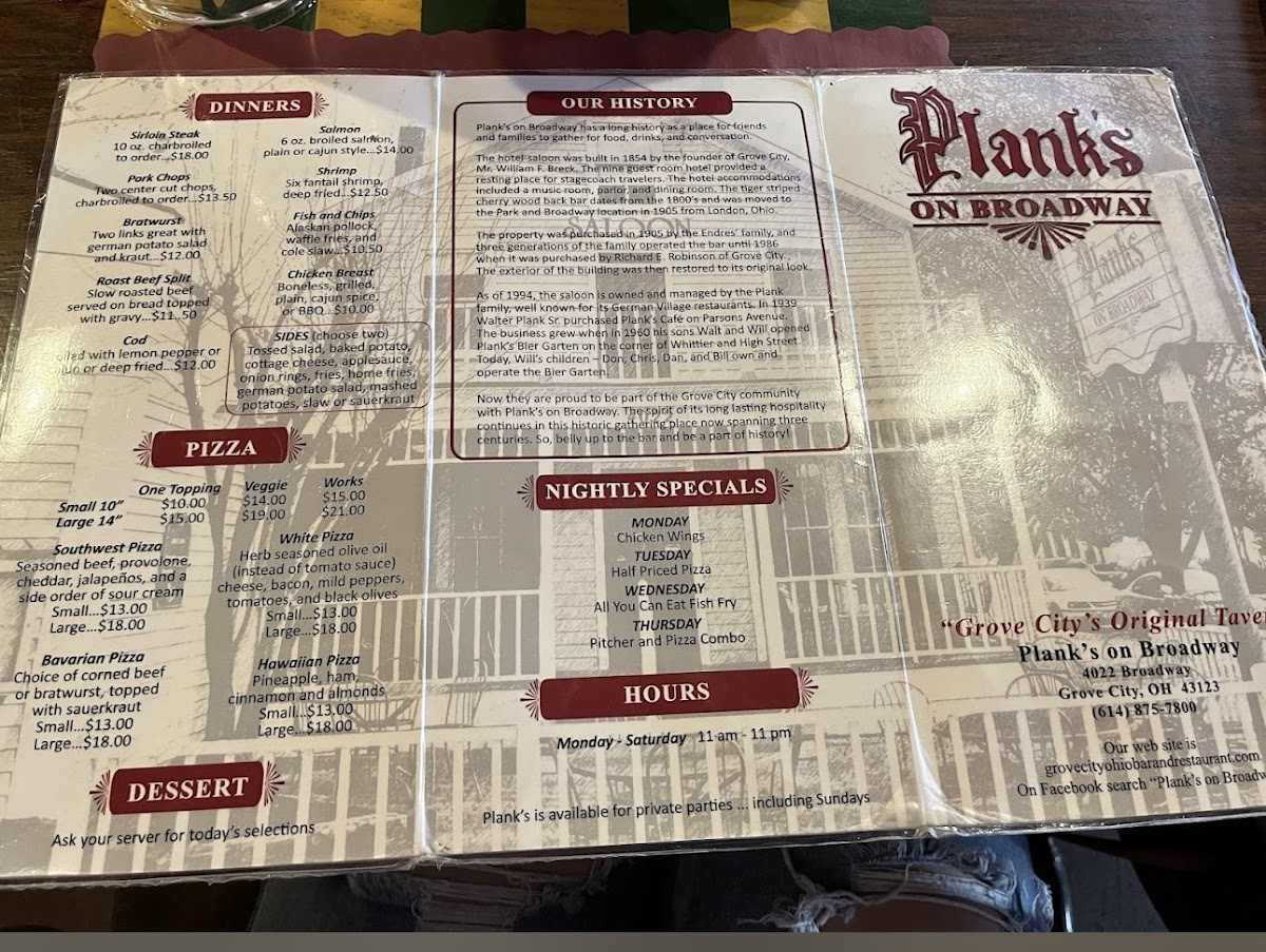 Plank's On Broadway - 2