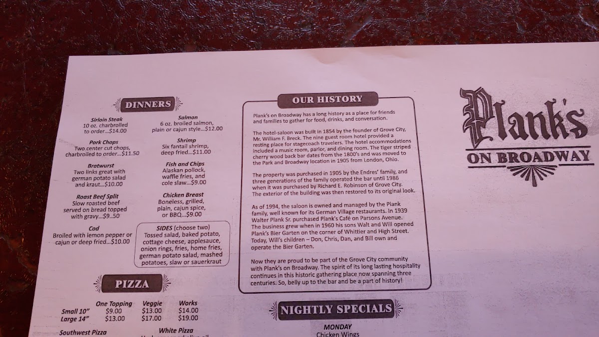 Plank's On Broadway - 8