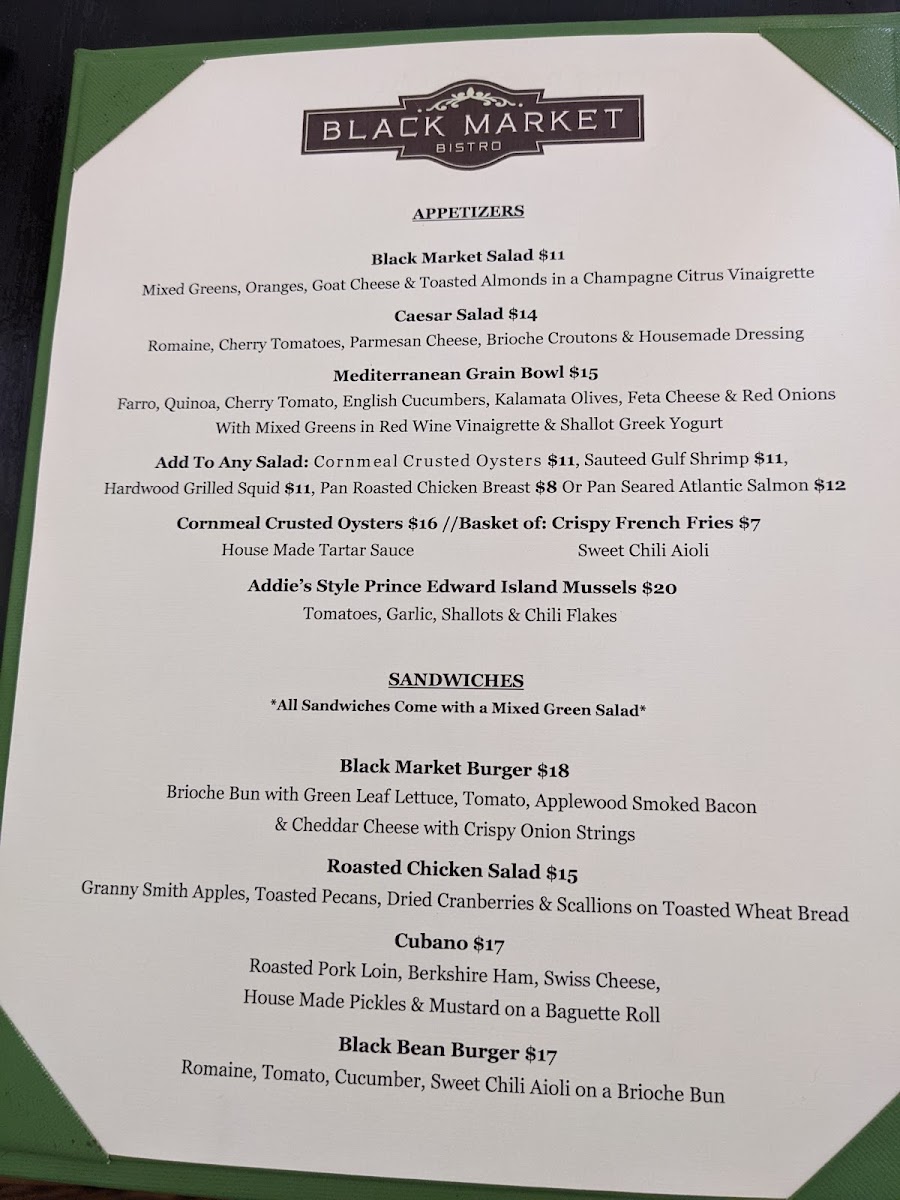 Black Market Bistro - 2