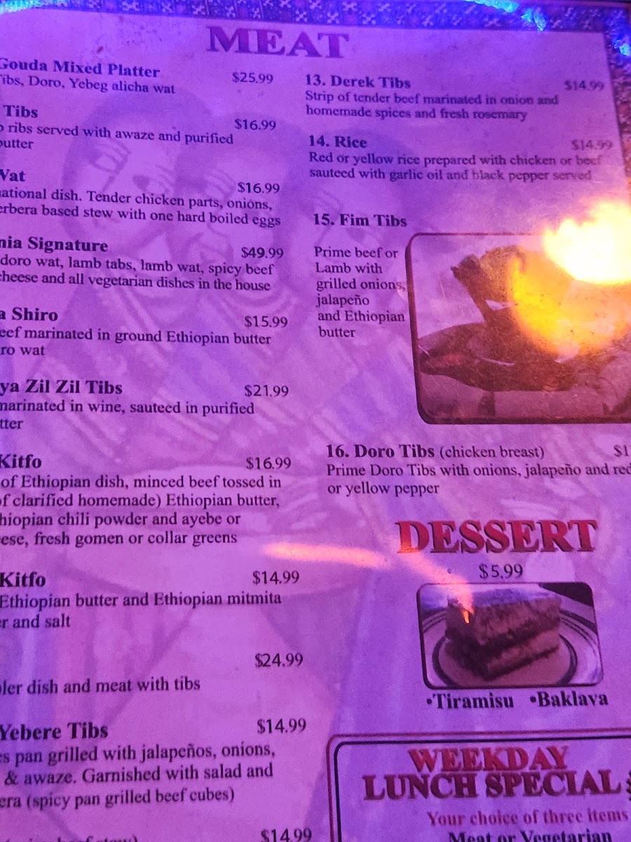 Abyssinia Restaurant and Cafe Ethiopian Cuisine - 4