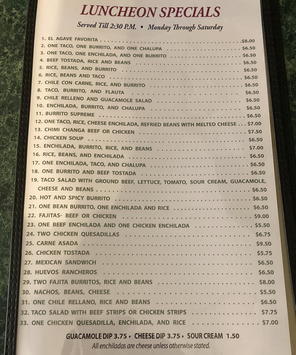 El Agave Mexican Restaurant - 2