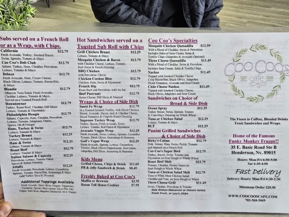 Coo Coo's Gourmet Coffee Cafe - 3