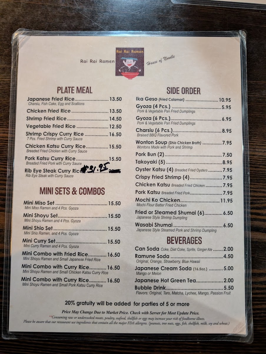 Rai Rai Ramen - Mt. Laurel - - 6