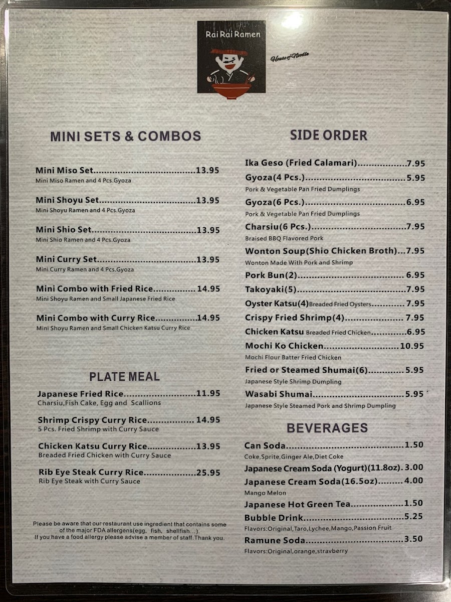 Rai Rai Ramen - Mt. Laurel - - 7