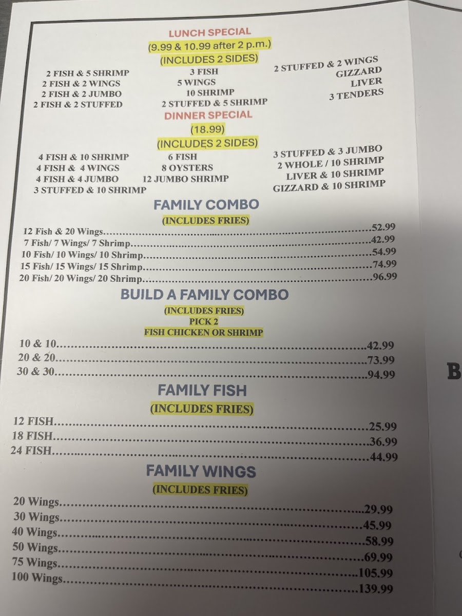 Captain LA Fish & Chicken - 1