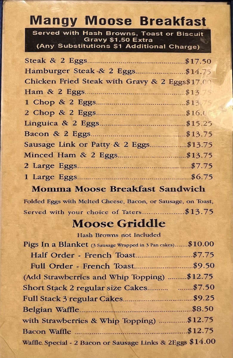 Mangy Moose Cafe - 6