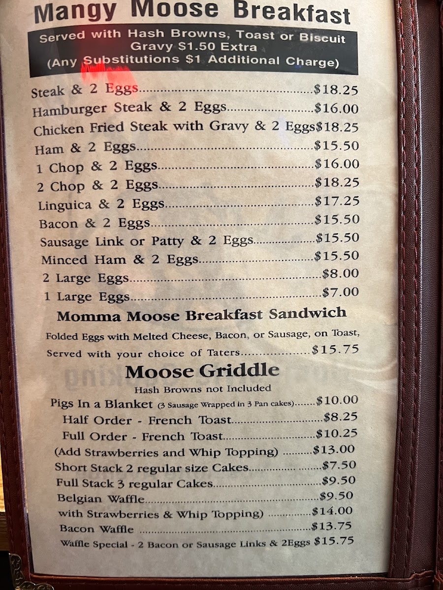 Mangy Moose Cafe - 8