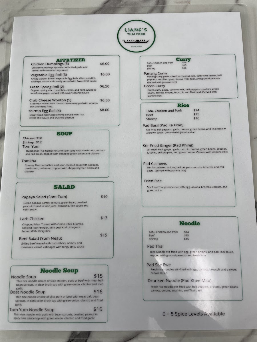 Liang's Thai Food - 5
