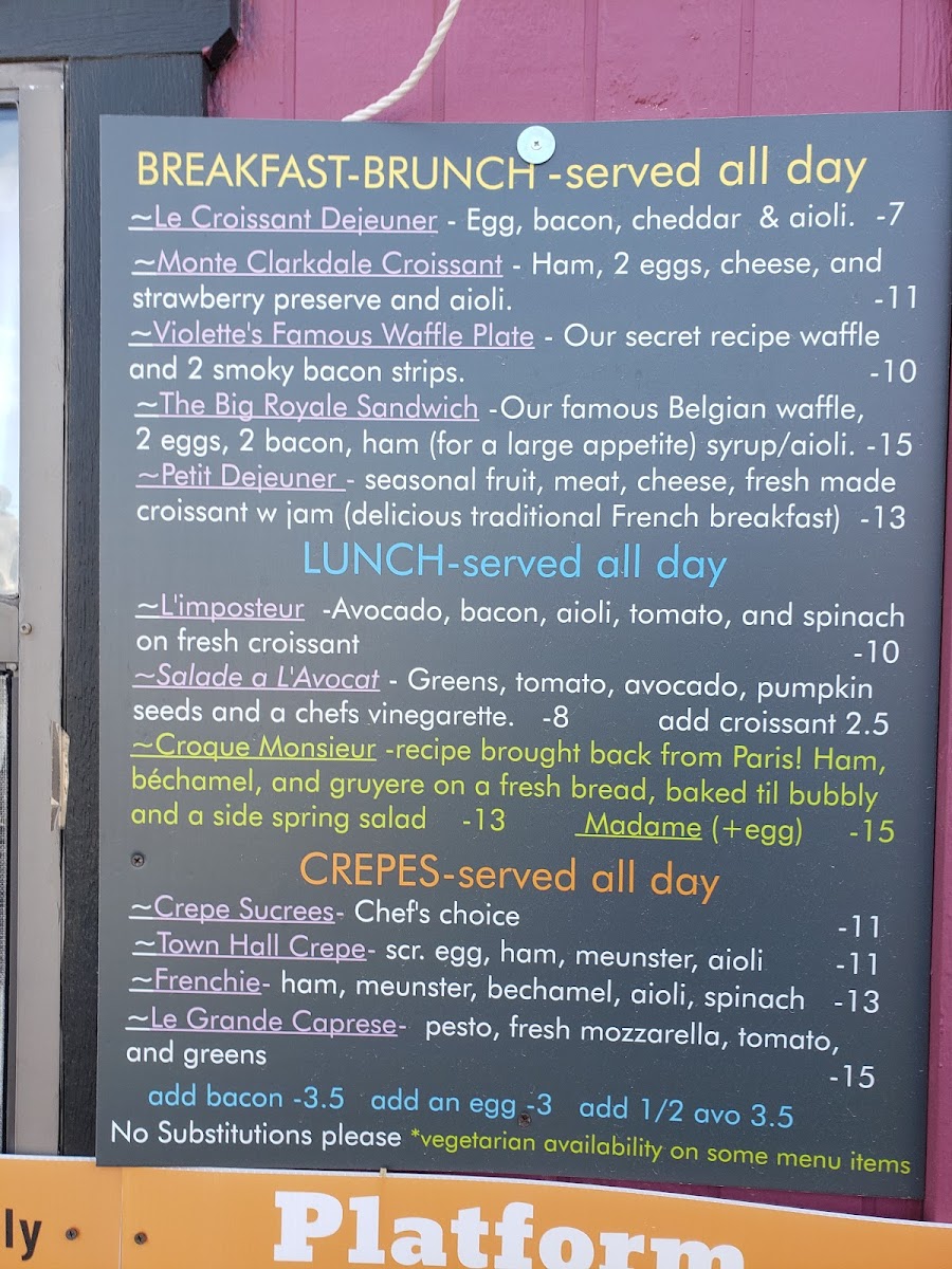 Violette's Bakery Cafe - 1