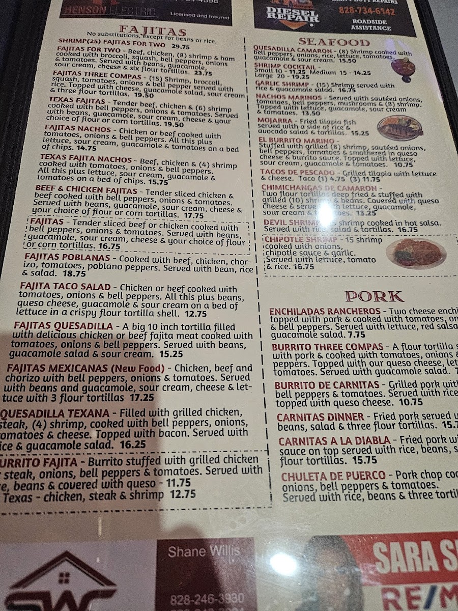 Three Compas Mexican Restaurant - 8