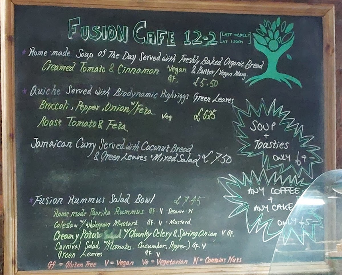 Fusion Organic Cafe. - 1