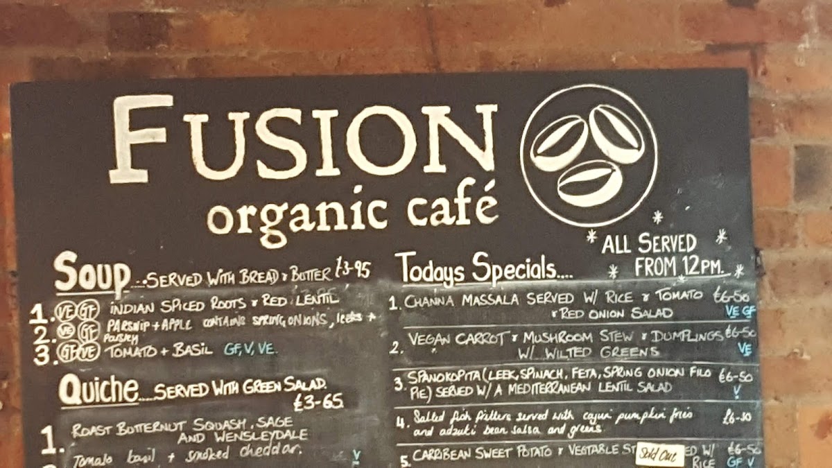 Fusion Organic Cafe. - 2