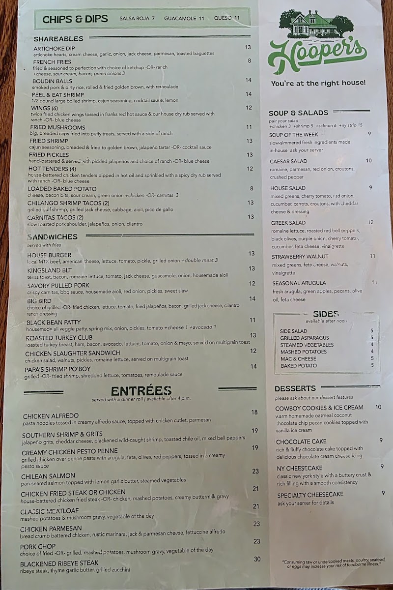 Hooper's - 2