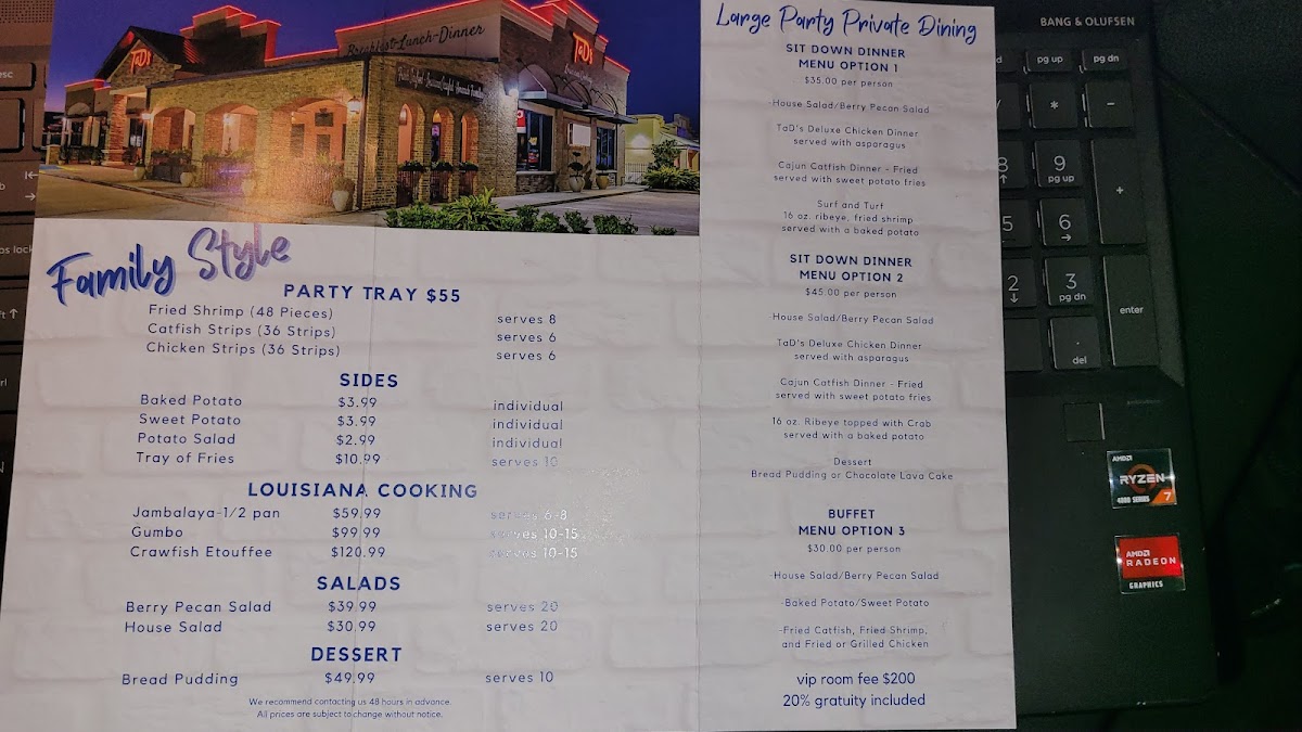 Tad's Louisiana Cooking - 4