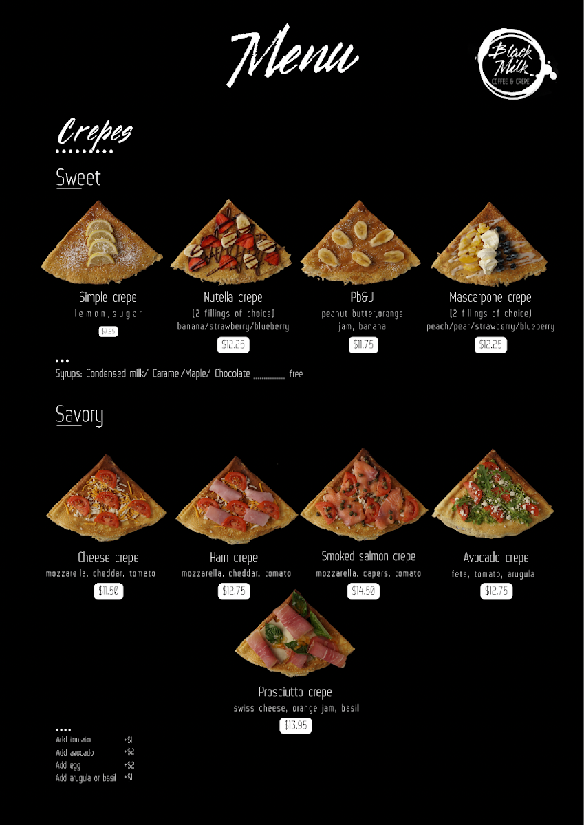 Black Milk Coffee and Crepe - 2