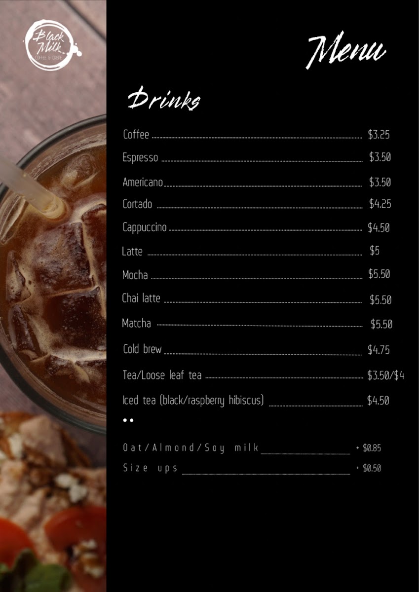 Black Milk Coffee and Crepe - 4