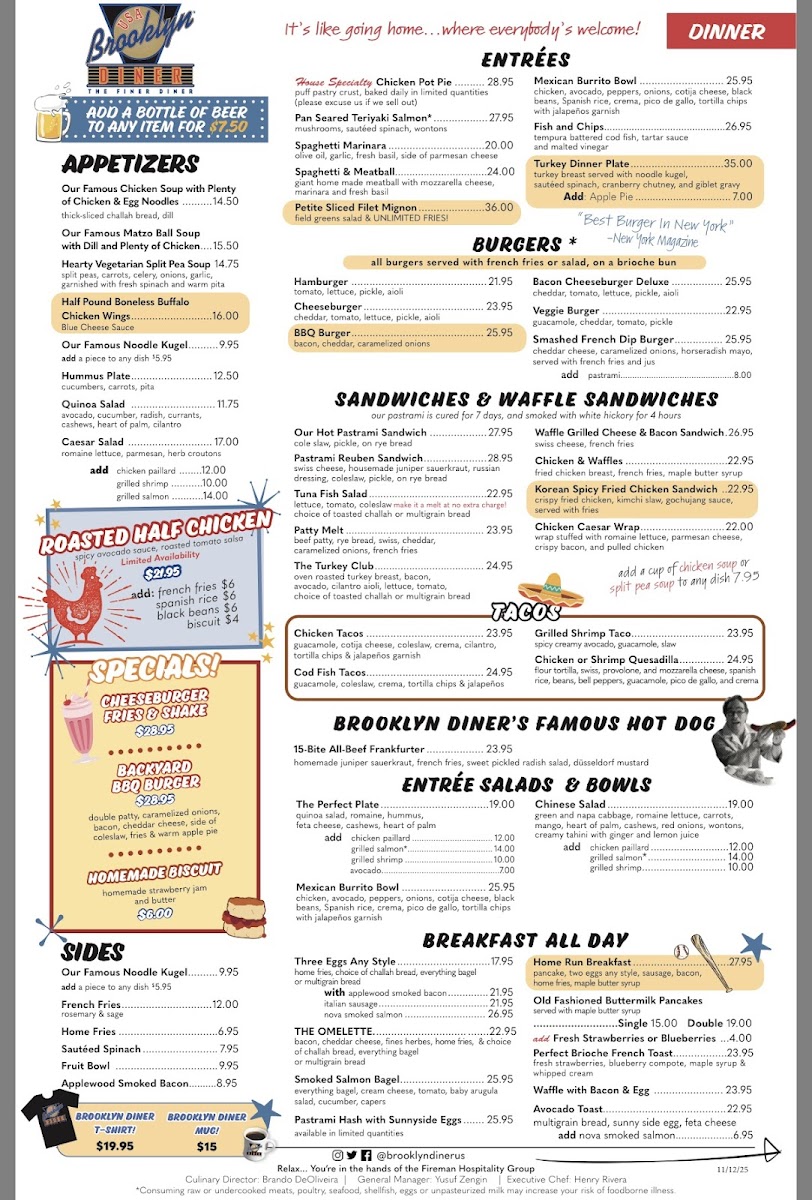 Brooklyn Diner USA - 1