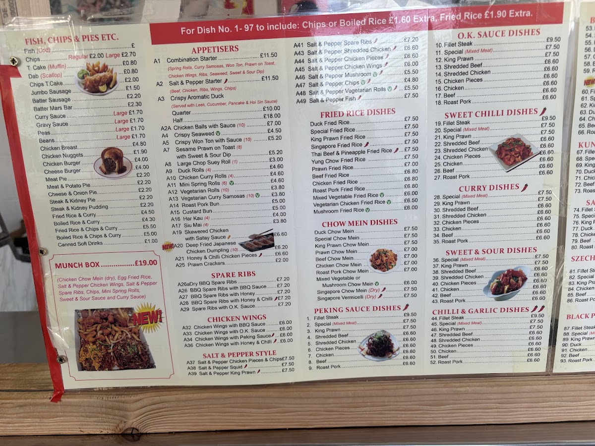 Mai's Chinese Meals Fish & Chips - 1