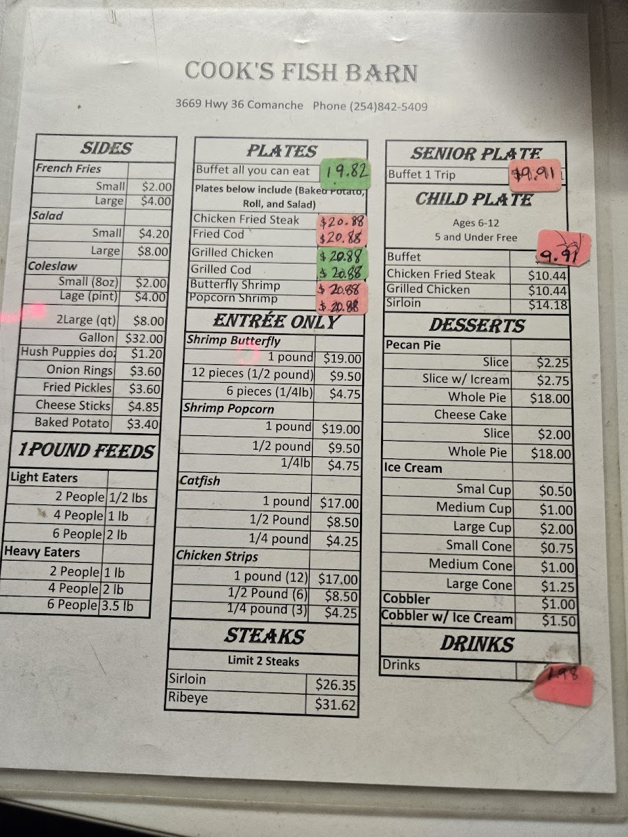 Cook's Fish Barn - 1