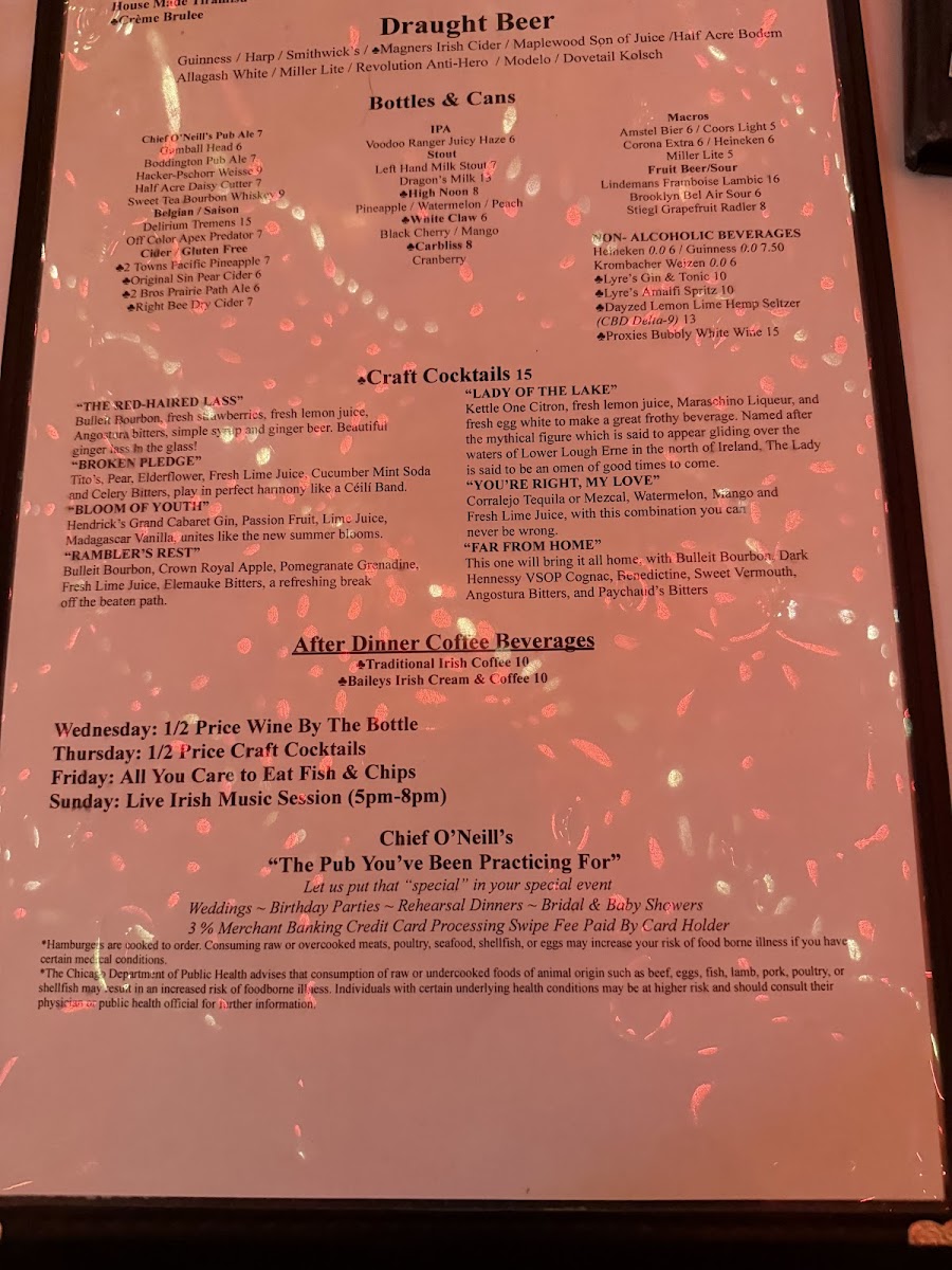 Chief O'Neill's Pub Restaurant Beer Garden - 7