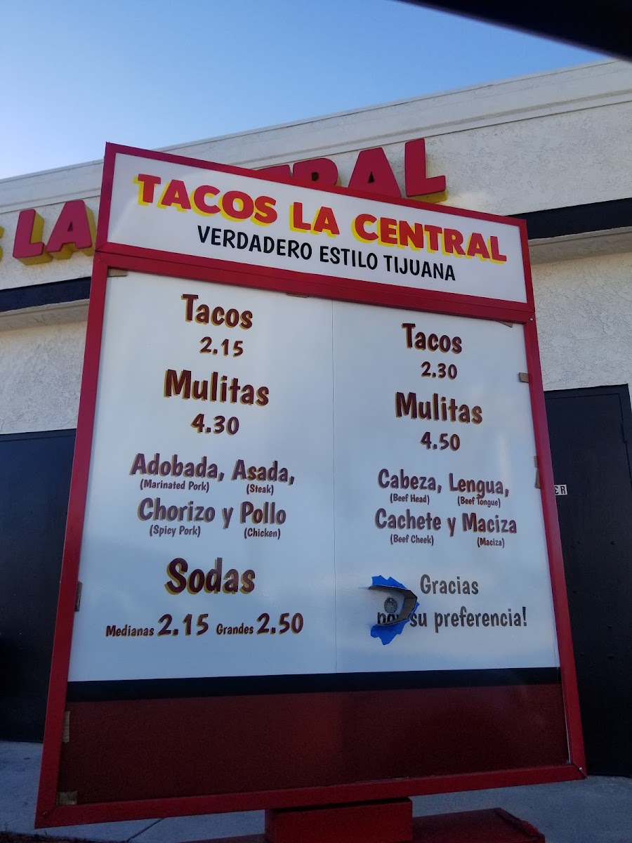 Tacos La Central - 1