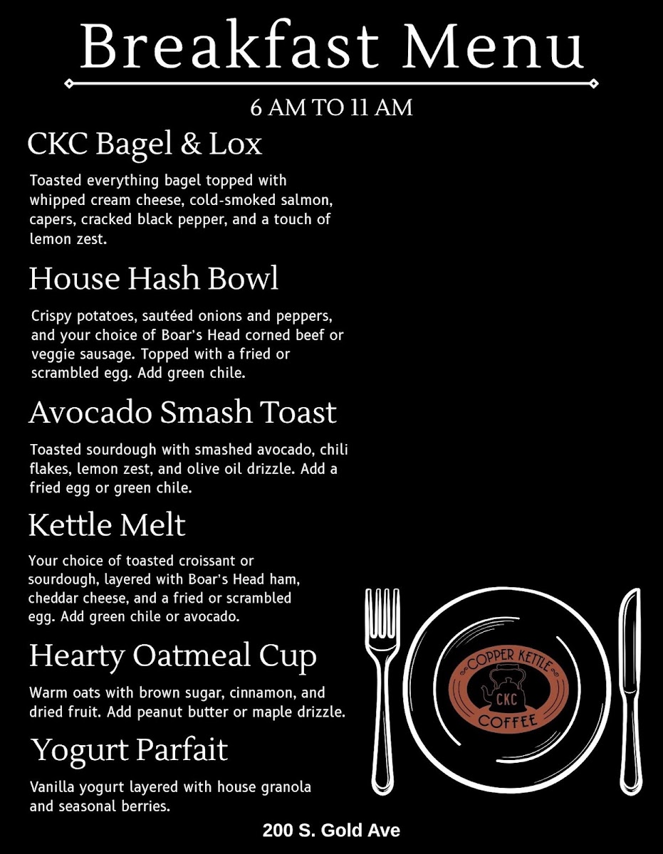 Copper Kettle Coffee - 1